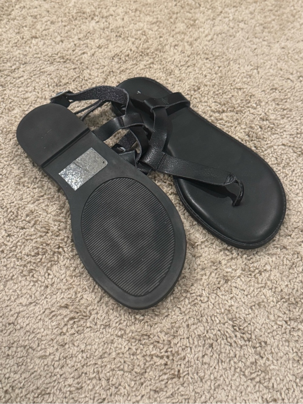 Torrid Black Strappy Sandals - Picture 2 of 2